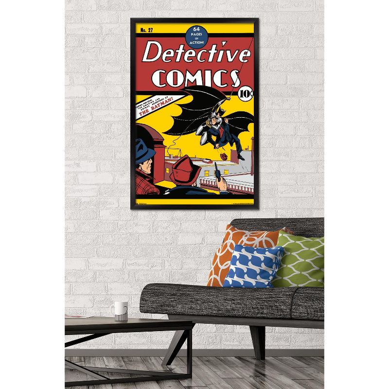 Trends International 24X36 DC Comics - Batman - Detective #1 Framed Wall Poster Prints, 2 of 7
