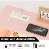 CuisinSmart 6 Drawer Dresser, Wooden Dresser with Charging Station, Modern Storage Cabinet Chests TV Stand of Drawers for Living Room - 3 of 4