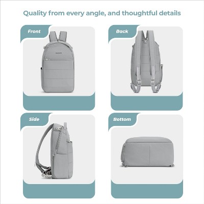 Travelon Anti-Theft Roam Convertible Backpack Sling-Glacier — фото 4
