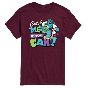 Men's - Monsters Inc - Mike Sully Catch Me If You Can Short Sleeve Graphic T-Shirt - 1 of 4