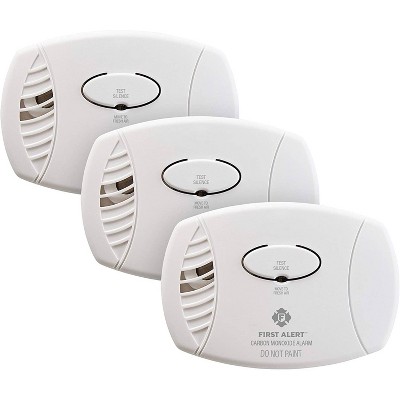 First Alert 3pk Battery CO Alarm