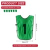 Unique Bargains Team Sports Reversible Numbered Soccer Training Vest 6 Pcs - 2 of 4