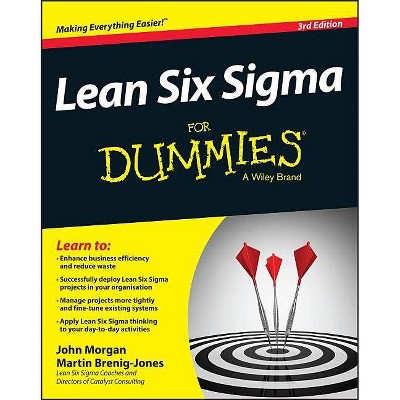 Lean Six SIGMA for Dummies - 3rd Edition by  John Morgan & Martin Brenig-Jones (Paperback)