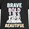 Girls' - Disney - Brave Bold Beautiful Fitted Short Sleeve Graphic T-Shirt - 2 of 4
