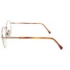 Calabria Designer Round Blue Light Filter Reading Glasses Fundamental Gold 52mm - 4 of 4