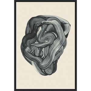 Amanti Art Brushed 3 by Design Fabrikken Canvas Wall Art Print Framed 16 x 23-in. - 1 of 4