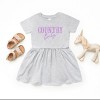 Country Baby Puff Print  - Toddler Graphic Dress - 2 of 3