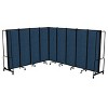 Hampden Furnishings Otis Collection Portable 9 Panel Room Divider - 3 of 4