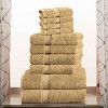 Luxury Cotton Heavyweight Ultra-Plush 10 Piece Towel Set by Blue Nile Mills - 2 of 4