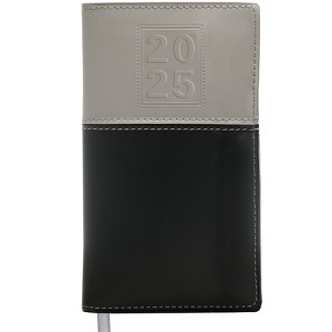 Global Printed Products 14 Month Pocket Planner Grey and Black 2025 - 1 of 4