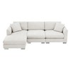 YOOCOZZ L-Shaped Chenille Sectional Sofa with Chaise Lounge and Wide Supporting Feet - 2 of 4