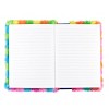 Lena + Liam 5"x7" Furry Plush Colorful Grid Bound Journal - 3 of 3