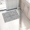 Boho Area Rugs, Modern Machine Washable Area Rug for Living Room Bedroom, Ultra Thin Low Pile Floral Rug, Soft Carpet with Non Slip Backing - 2 of 4