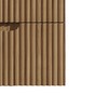 Spassway 24" Walnut Floating Wall Mount Bathroom Vanity with White Sink - 4 of 4