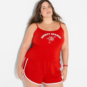 Women's Game Day Scoopneck Graphic Cami - Wild Fable™ - 1 of 3