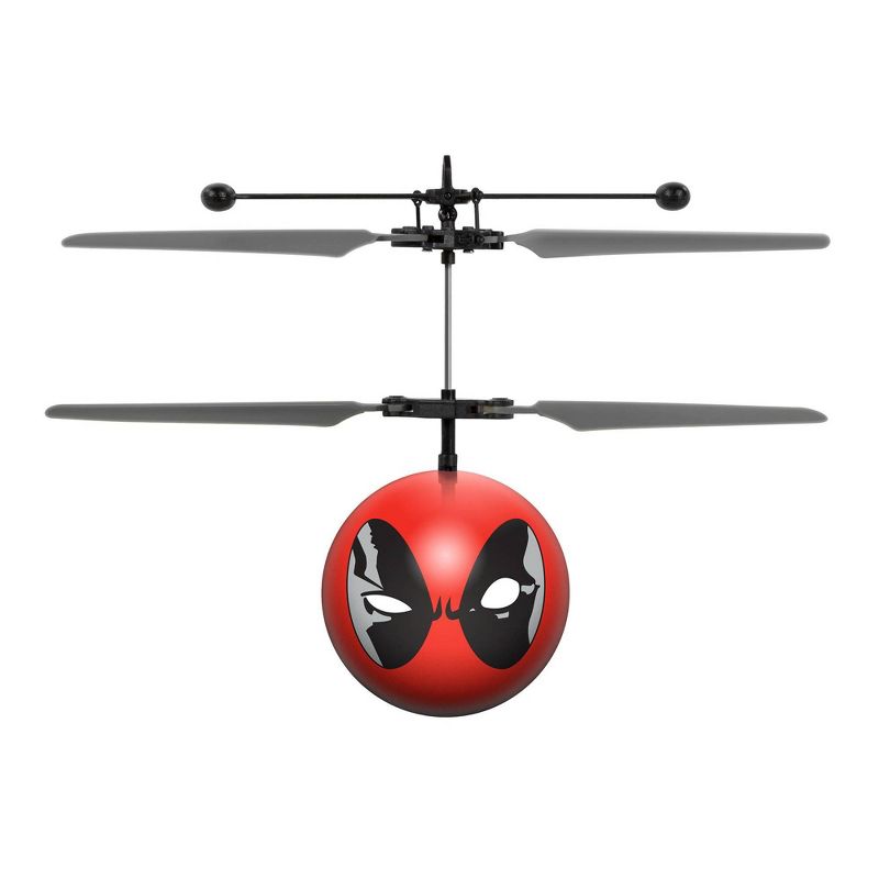 World Tech Toys Marvel X-Men Deadpool IR UFO Ball Helicopter, 2 of 4