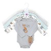 Touched by Nature Organic Cotton Long-Sleeve Bodysuits, Dreamy Woodland - 2 of 4