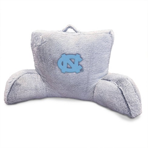 Ncaa North Carolina Tarheels Faux Fur Logo Backrest Support Pillow