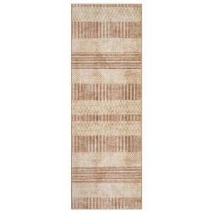 Coolmee Area Rugs Modern Floral Non-Slip Washable Rugs Classic Geometric Area Rug for Living Room Bedroom Dining Room - 1 of 2