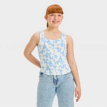 Sportoli Girls Ultra Soft 100% Cotton Tagless Cami Undershirts 4-pack :  Target