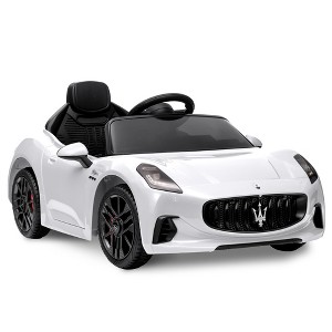 Jojoka Ride On Car Licensed Maserati GranCabrio, 12V Powered Motorized Car for Children with Remote Control - 1 of 4