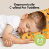 KeaBabies Toddler Pillow with Pillowcase, 13X18 Soft Organic Cotton Toddler Pillows for Sleeping, Kids Travel Pillow Age 2-5 - 2 of 4