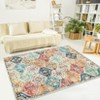 Area Rug, Rugs for Living Room, Washable Rug, Vintage Rugs for Entryway, Traditional Floor Cover, Thin Carpet, Kitchen Distressed Non Slip Mat - 4 of 4