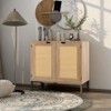 TROPOW Vine cabinet with storage, dining cabinet, storage cabinet made of wood - 2 of 4