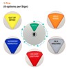 Unique Bargains 6 Options Acrylic Magnetic Adhesive Decor Home Business Privacy Sign - 3 of 4
