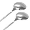 Unique Bargains Stainless Steel Kitchenware Cooking Soup Salt Sugar Dining Spoons 5.1" 10 Pcs - 4 of 4