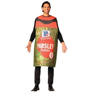 Imposta Costumes Adult McCormick Parsley Flakes Costume Bodysuit One Size - 1 of 1