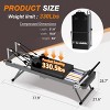 Foldable Pilates Reformer, Pilates Equipment Up To 330.5LBS Capacity, Core Pilates Bed With Dual Resistance System for Home Use Gym Fitness - 3 of 4