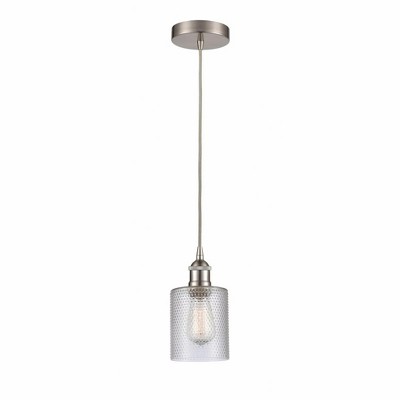 Cobbleskill - 1 Light Mini Pendant In Industrial Style-9.75 Inches Tall and 5 Inches Wide