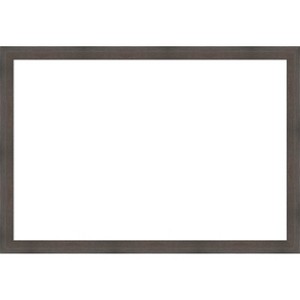 Amanti Art Hardwood Chocolate Narrow Framed Dry Erase Magnetic Board - 1 of 4