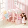 Sophia's by Teamson Kids Doll Pink Plaid Bed with Accessories - 2 of 4
