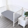 Biloban- 4 Pack Baby Crib Sheets, Crib Sheets Baby, Crib Sheets Baby Boy, Ultra Soft Microfiber 52'' x 28'' - 2 of 4