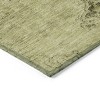 Khaki Brown And Taupe Oriental Washable Indoor Outdoor Area Rug - 4 of 4