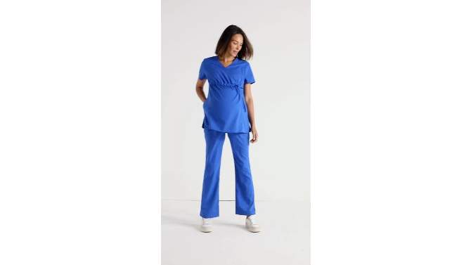Grey's Anatomy by Barco - Classic Women's Lilah Maternity Scrub Pant, 2 of 7, play video