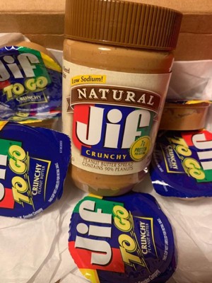 Jif Natural Crunchy Peanut Butter Spread, 40 oz - Fry's Food Stores