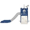 VYNXARIA 5 - in - 1 Blue - Hued Self - Standing Toddler Climbing Slide & Swing Set with Telescope - 4 of 4