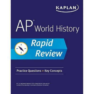AP World History Rapid Review - by  Kaplan Test Prep (Paperback)