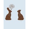 Mens You Should Get That Looked At Holiday T Shirt Funny Chocolate Bunny Tee - Crazy Dog Men's T Shirt - 2 of 4