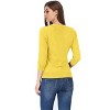 Clearlove Women's 3/4 Sleeve Button Down Sweater Cardigan - 3 of 4