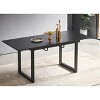 NicBex Modern Extendable Coffee Table with Metal Legs for Living Room and Bedroom - 3 of 4