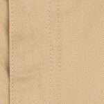 short-sleeve shirt & beige shorts