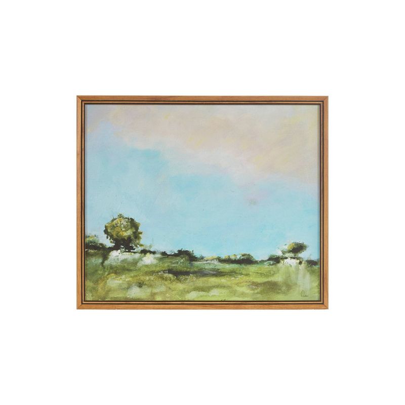 Across The Plains Framed Gel Coated Canvas - Martha Stewart, 1 of 8