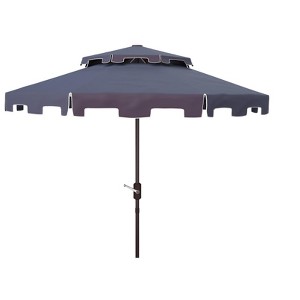 Zimmerman 9Ft Double Top Market Umbrella - PAT8200 - Safavieh - 1 of 4