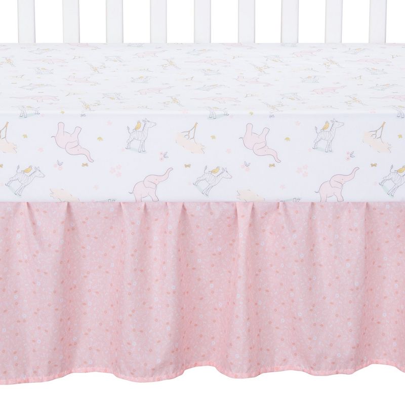 Sammy & Lou Sweet Safari Baby Nursery Crib Bedding Set - 4pc, 6 of 10
