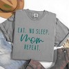 Simply Sage Market Eat. No Sleep. Mom. Repeat Garment Dyed Tee - 3 of 4