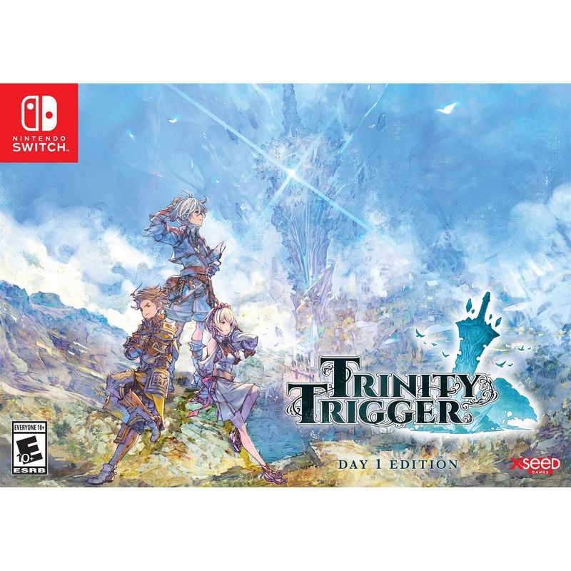 Trinity Trigger - Nintendo Switch: Action RPG, Local Co-op, Fantasy Adventure, E10+, 1 of 10